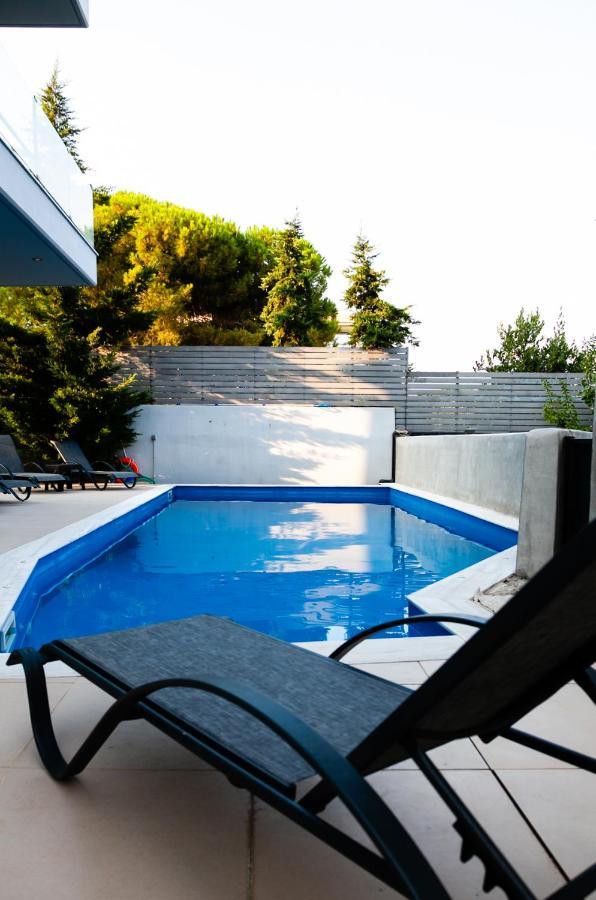 Seaview Pool Villa Near Beach And Athens Airport Porto Rafti Luaran gambar