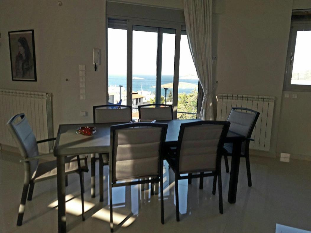 Seaview Pool Villa Near Beach And Athens Airport Porto Rafti Luaran gambar