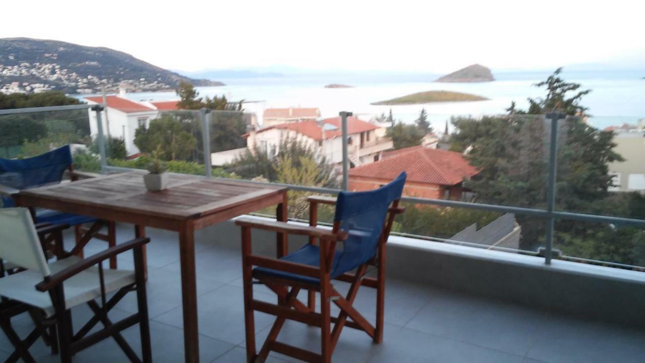 Seaview Pool Villa Near Beach And Athens Airport Porto Rafti Luaran gambar